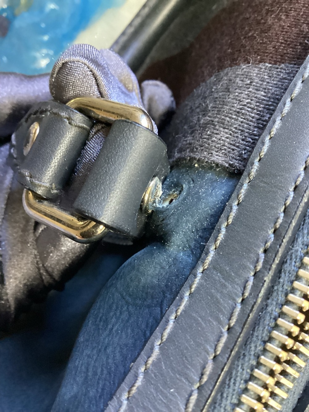 Green Gucci Suede Web Satchel Leather - Picture 13 of 16